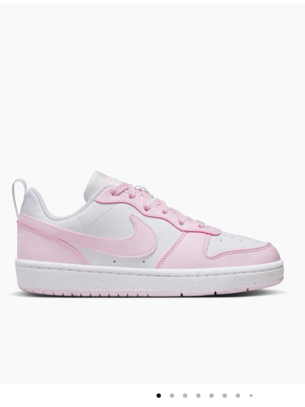 Nike Kids Low-Top Sneakers - Light Pink & White